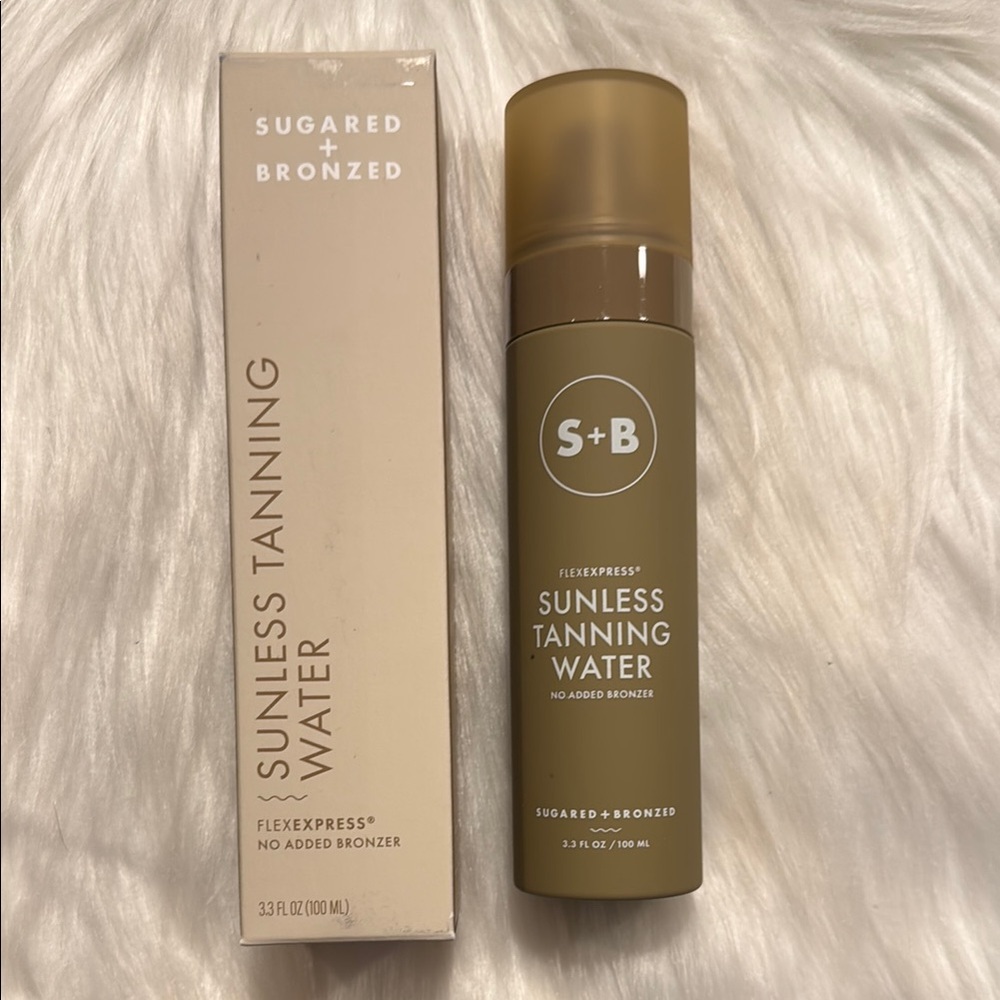 Sugared + Bronzed Sunless Tanning Water